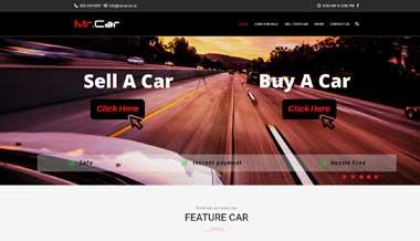 Website for Mr Car