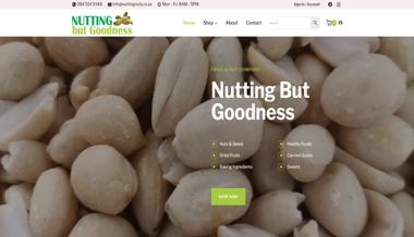 Website for Nutting but Goodness